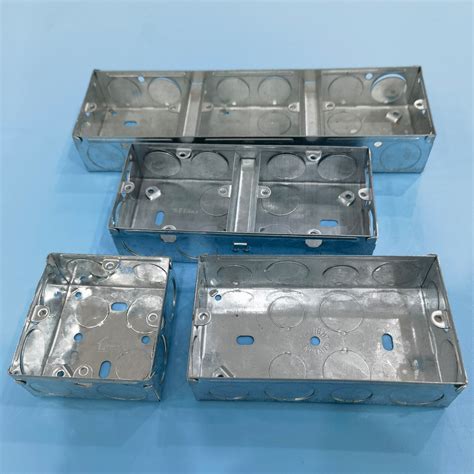 3x2x2 electrical box|metal gi box.